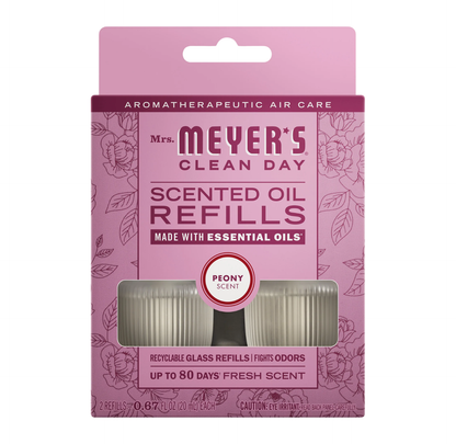 Peony Plug In Scented Oil Refill, 2-Pack